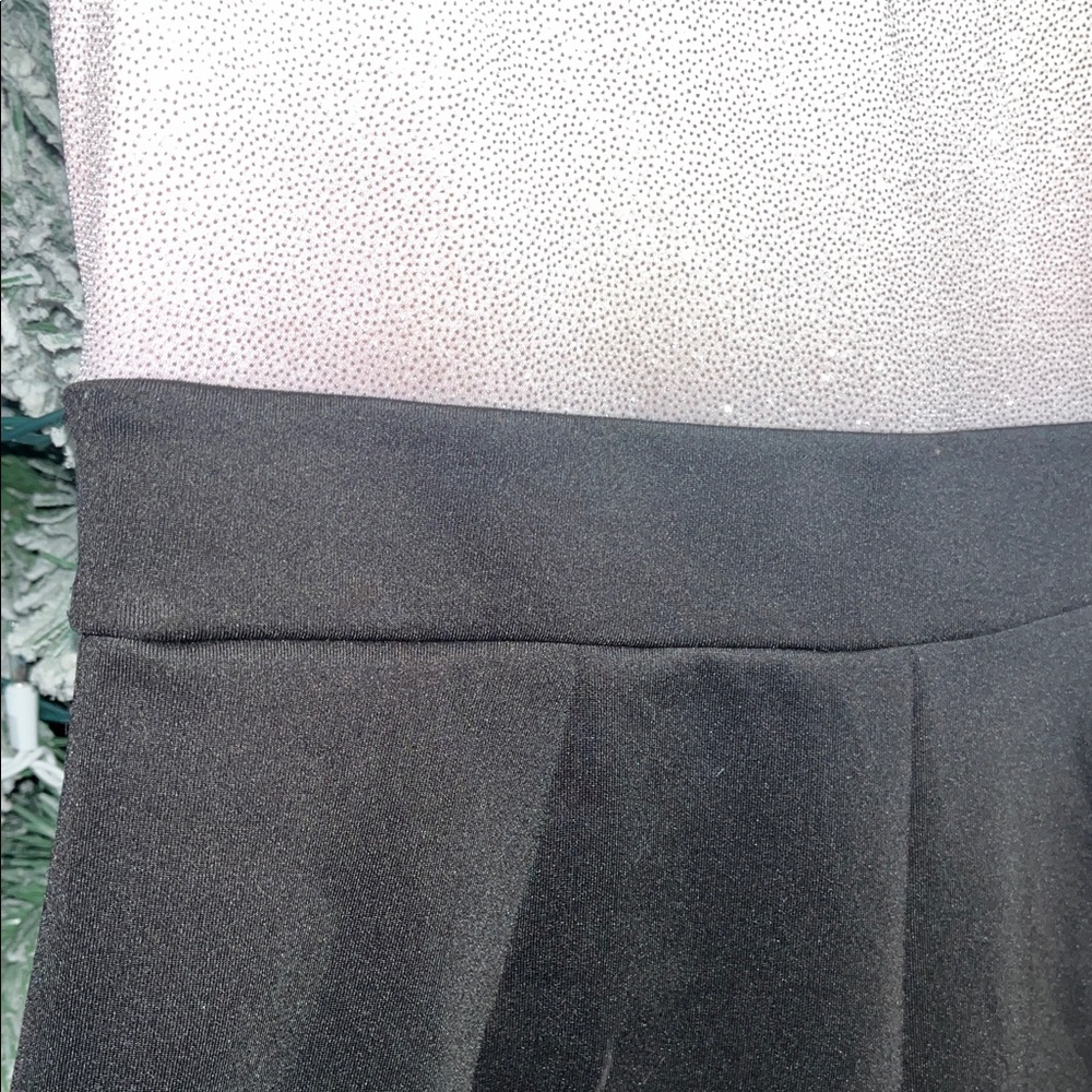 Black and tanish pink Sleeveless Romper by Enfocus Studio - Picture 7 of 13